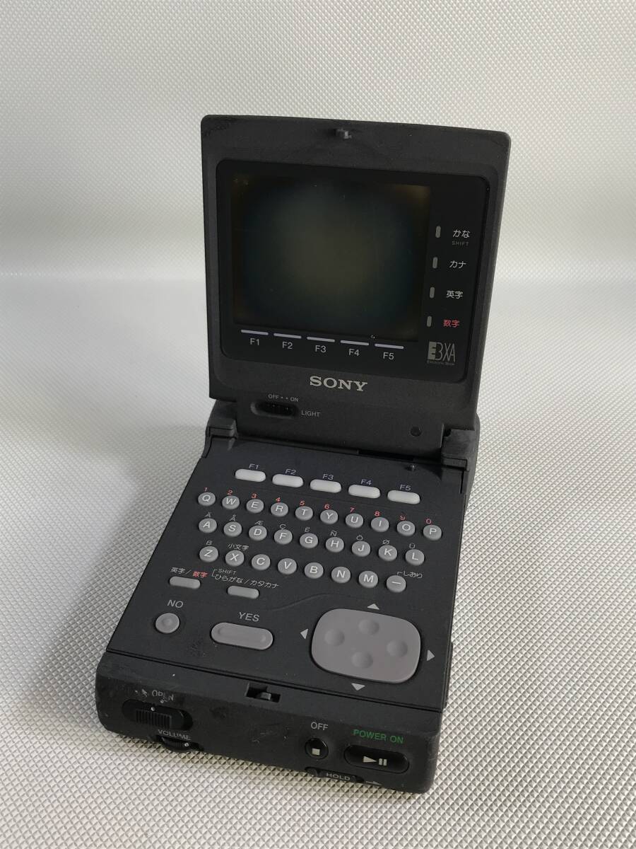 S48480SONY Sony electron book player EBXA DATA Discman data disk man DD-10 adaptor AC-ES608K3 retro [ Junk ]240418