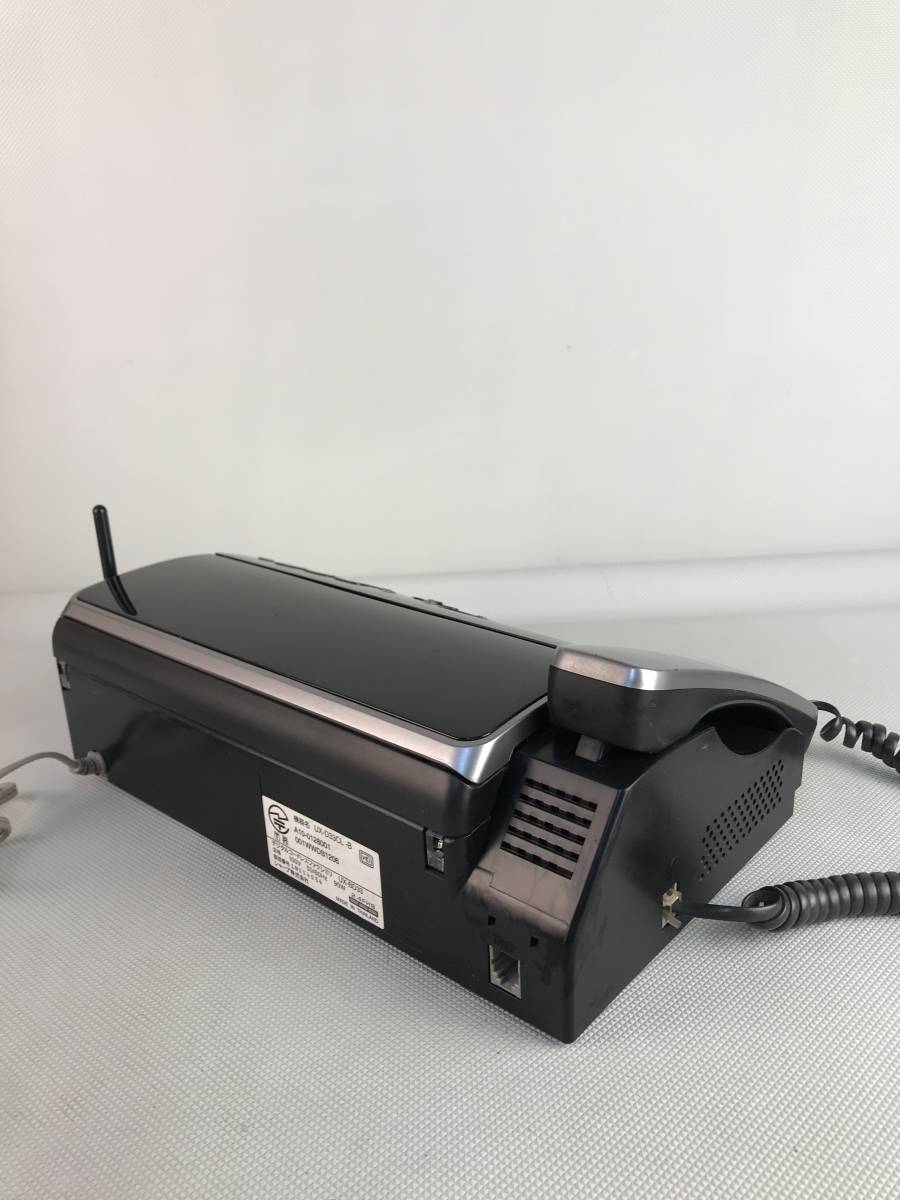 A9395○SHARP シャープ デジタルコードレスファクシミリ 電話機 FAX ファックス 親機 UX-D33CL-B 親機のみ 初期化済 【同梱不可】の画像6