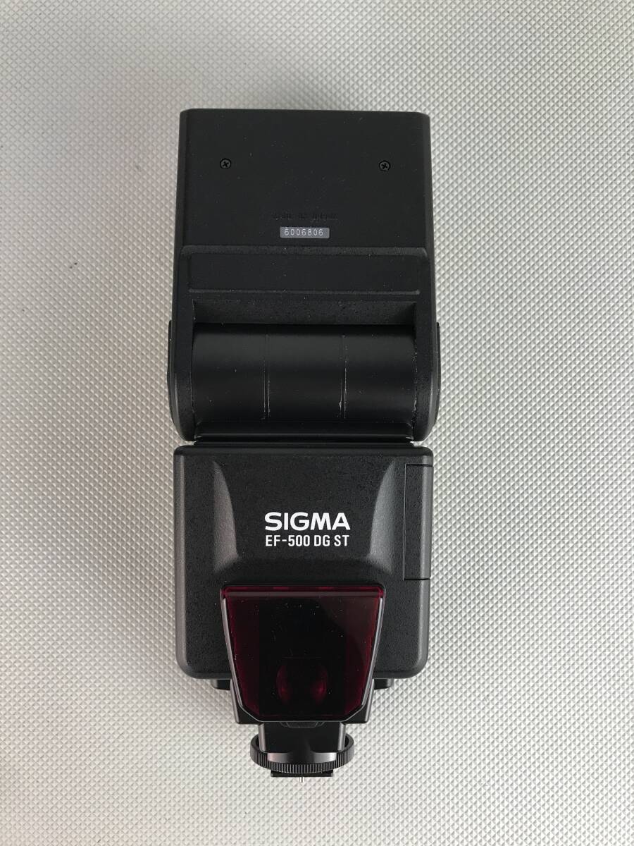 A10455○SIGMA シグマ フラッシュ ストロボ スピードライト EF-500 DG ST ケース付 通電OK 240426_画像2
