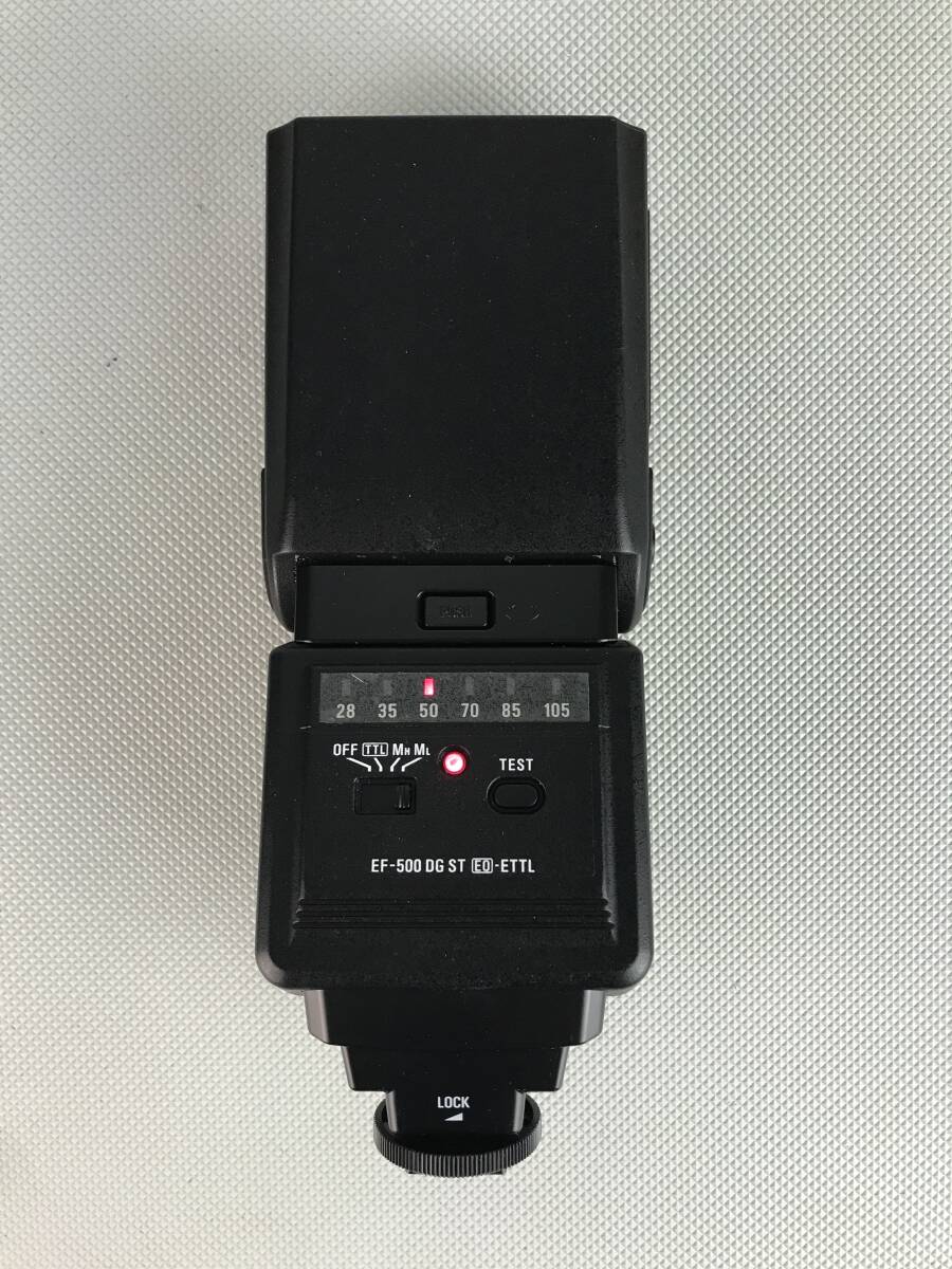 A10455○SIGMA シグマ フラッシュ ストロボ スピードライト EF-500 DG ST ケース付 通電OK 240426_画像7