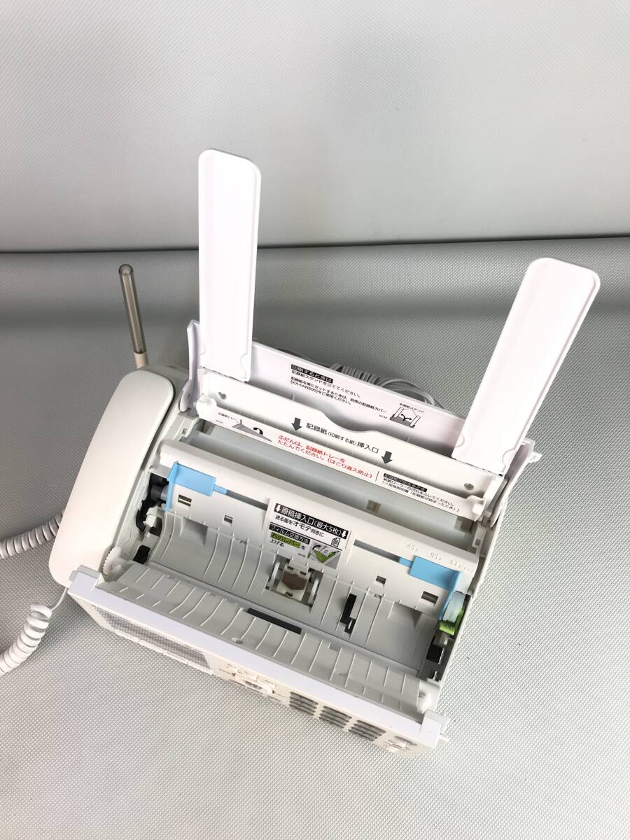 A10471○Panasonic パナソニック パーソナルファックス 電話機 FAX ファクシミリ KX-PD503DL 親機のみ 初期化済 【同梱不可】 240426_画像3