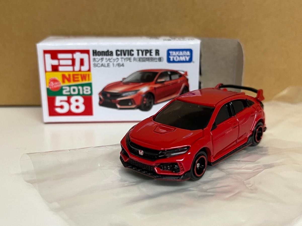 廃番 絶番 トミカ 赤箱 ホンダシビックTYPE R No 58-9 初回特別 廃番 絶番 トミカ 赤箱 ホンダシビックTYPE R No 58-9 初回特別