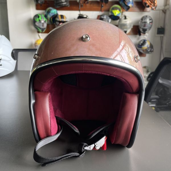 飾り用ヘルメット　ジェットヘル メット　レーシング　面白いデザ イン　おじさん頭　即決価格：サングラス+ マスク付き_画像5