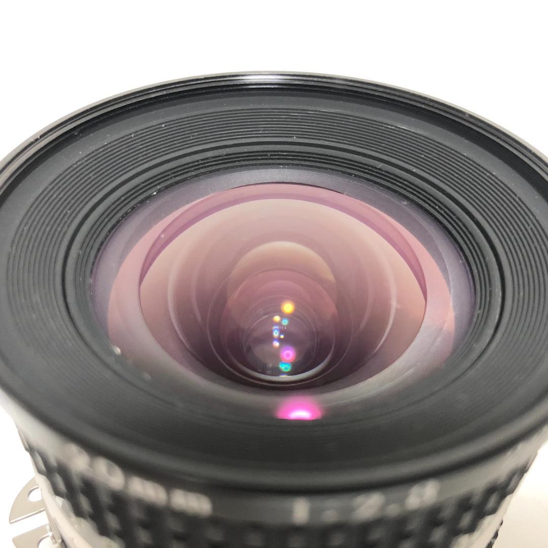 【C4599】NIKON NIKKOR 20mm F2.8 Ai-s 広角 単焦点 レンズの画像7