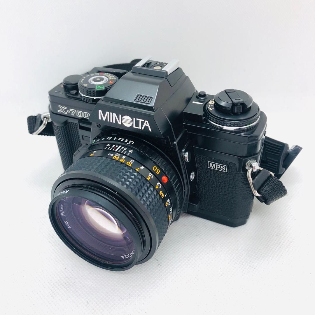 【C4731】ミノルタ Minolta New X-700 + MD 50mm F1.4 フィルムカメラ マニュアルフォーカスの画像1