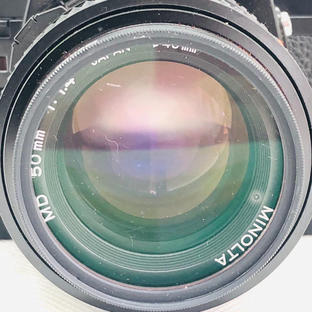 【C4731】ミノルタ Minolta New X-700 + MD 50mm F1.4 フィルムカメラ マニュアルフォーカスの画像3