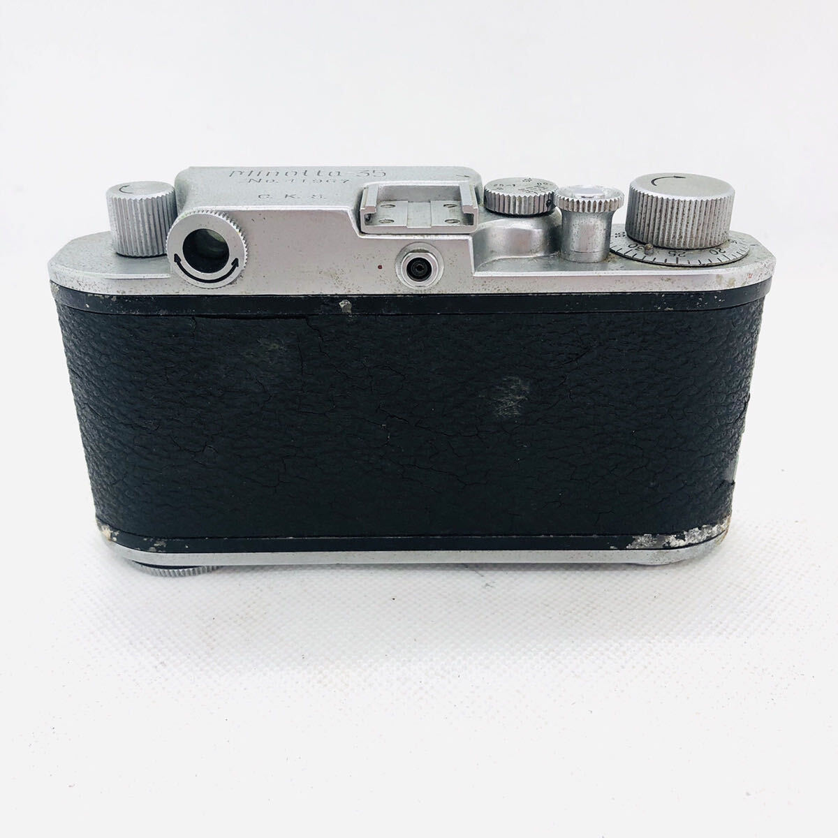 【C4729】ミノルタ Minolta-35 MODELⅡクラシックカメラ ボディのみ_画像10