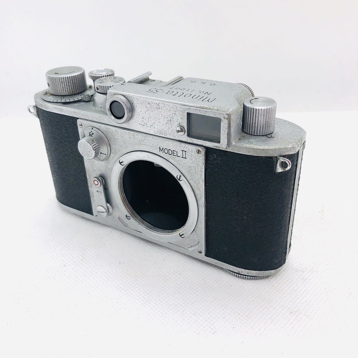 【C4729】ミノルタ Minolta-35 MODELⅡクラシックカメラ ボディのみ_画像1