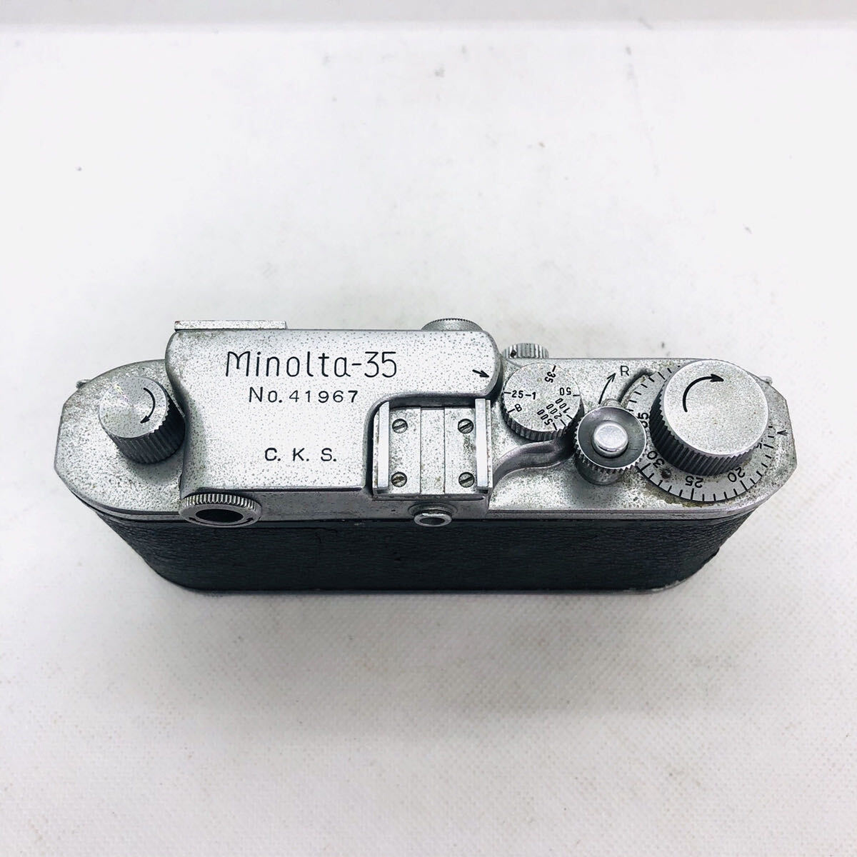 【C4729】ミノルタ Minolta-35 MODELⅡクラシックカメラ ボディのみ_画像5