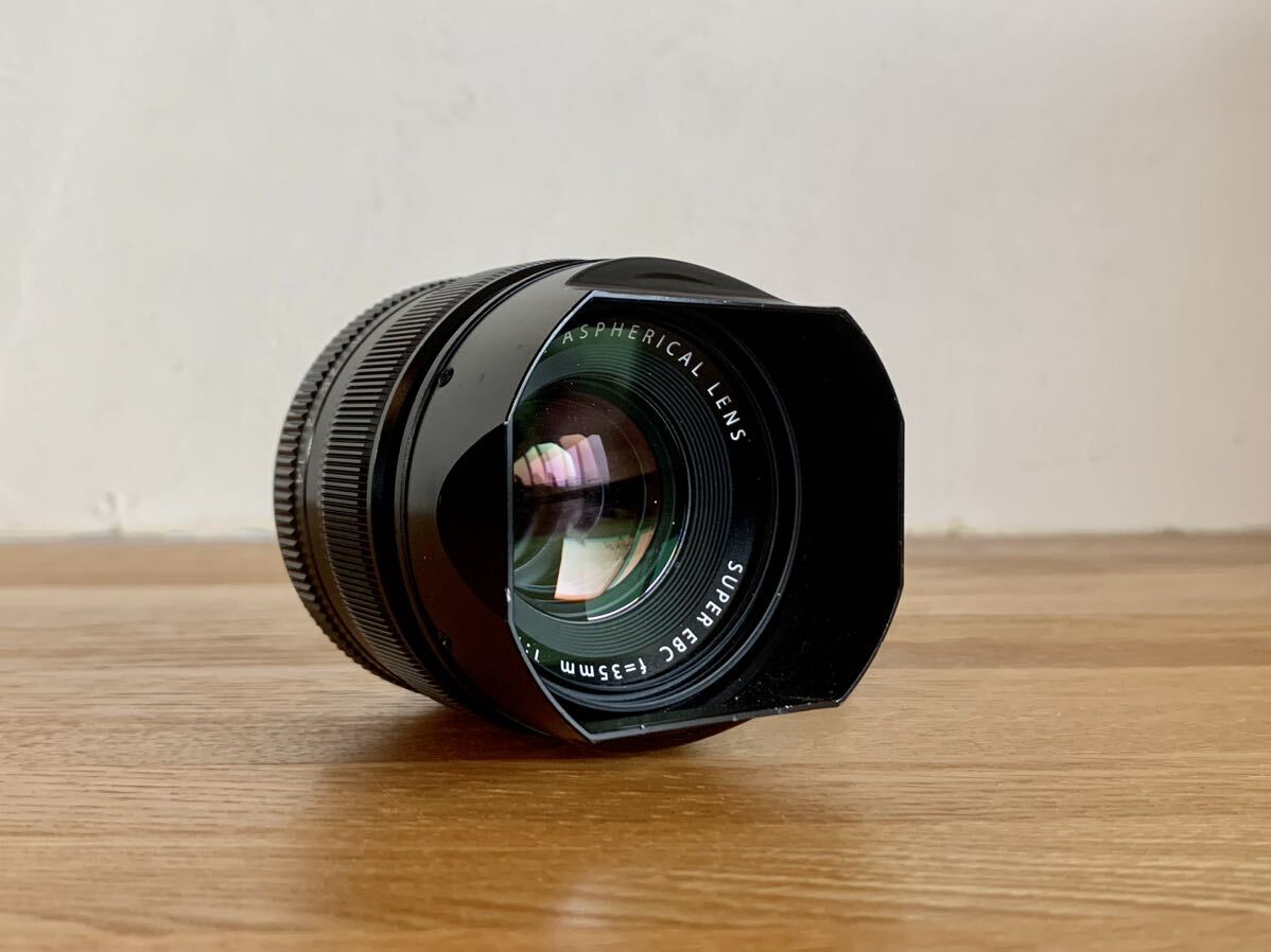 中古美品 フジフィルム フジノンレンズ XF35mm F1.4 R 単焦点レンズ xマウント 動作確認済 現状品の画像2