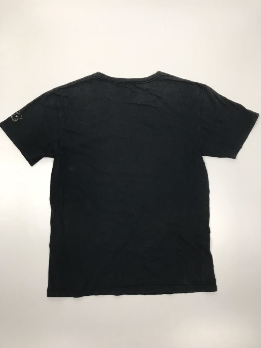 Tシャツ ブラック 古着 AVIREX 中田商会　XLサイズ　黒 _画像4