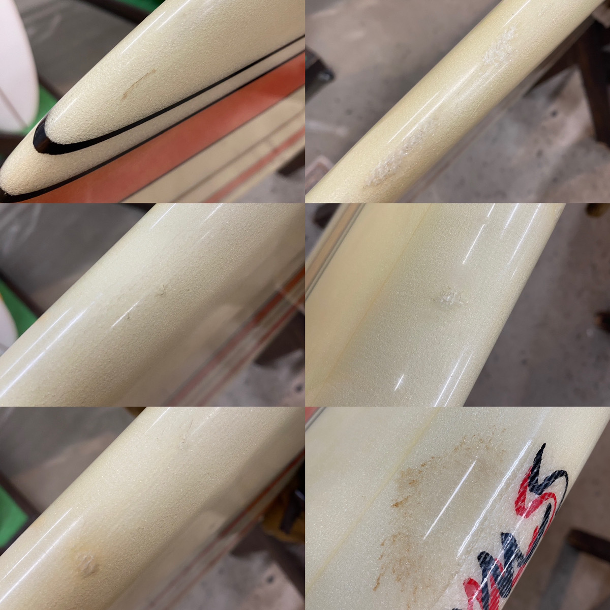 [17,000 иен старт! самая низкая ставка цены нет! распродажа!]HAWAIIAN PRO DESIGNS / KENJI MODEL 9`4ft длинная доска одиночный ласты серфинг 