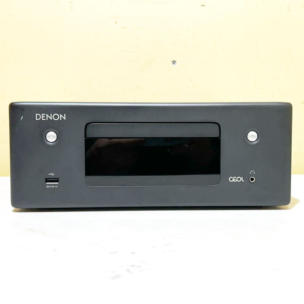 #D30D DENON HEOS RCD-N10 リモコン RC-1222 2020年製 通電確認済み デノン ネットワークCDレシーバー CDデッキ_画像3