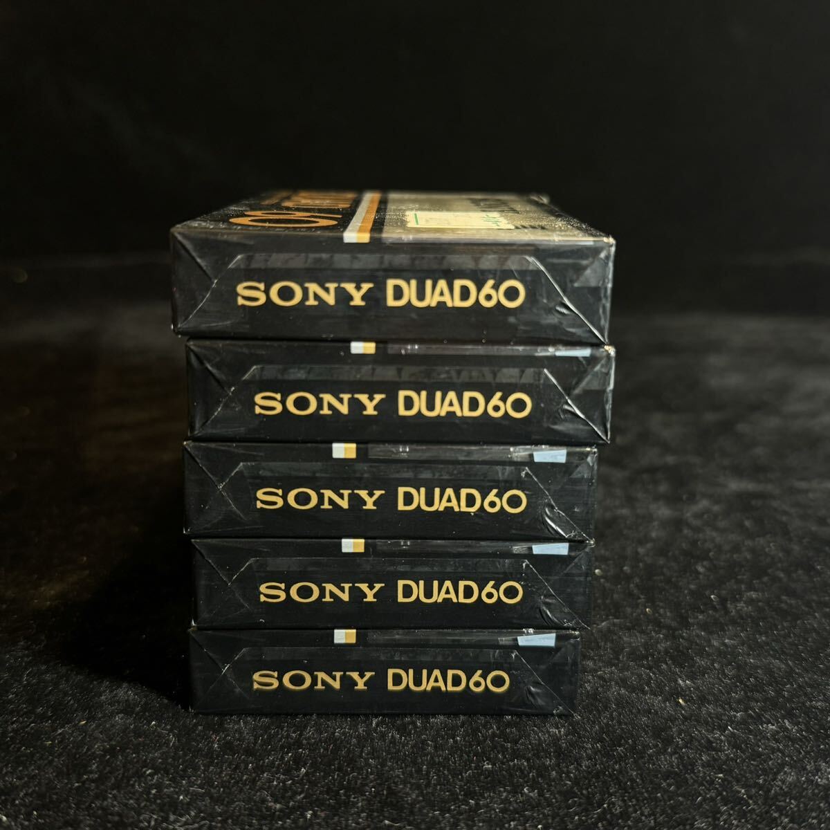 未使用 SONY DUAD 60 カセットテープ 5本セット 大量 まとめ TYPE III (Fe-Cr) Position 未開封 デッドストック type3の画像6
