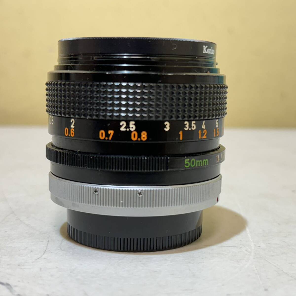 Canon LENS FD 50mm 1:1.4 S.S.C. キャノン 単焦点レンズ f1.4 50mm カメラレンズの画像5