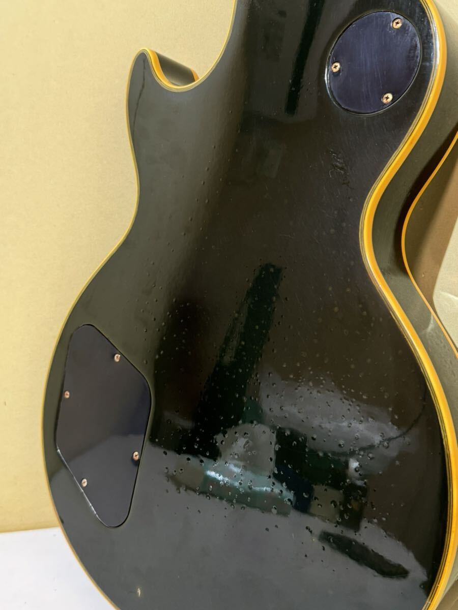 希少カラー！ YAMAHA ヤマハ SL700C レスポール エレキギター グリーン 日本製 ジャンク made in japanの画像9