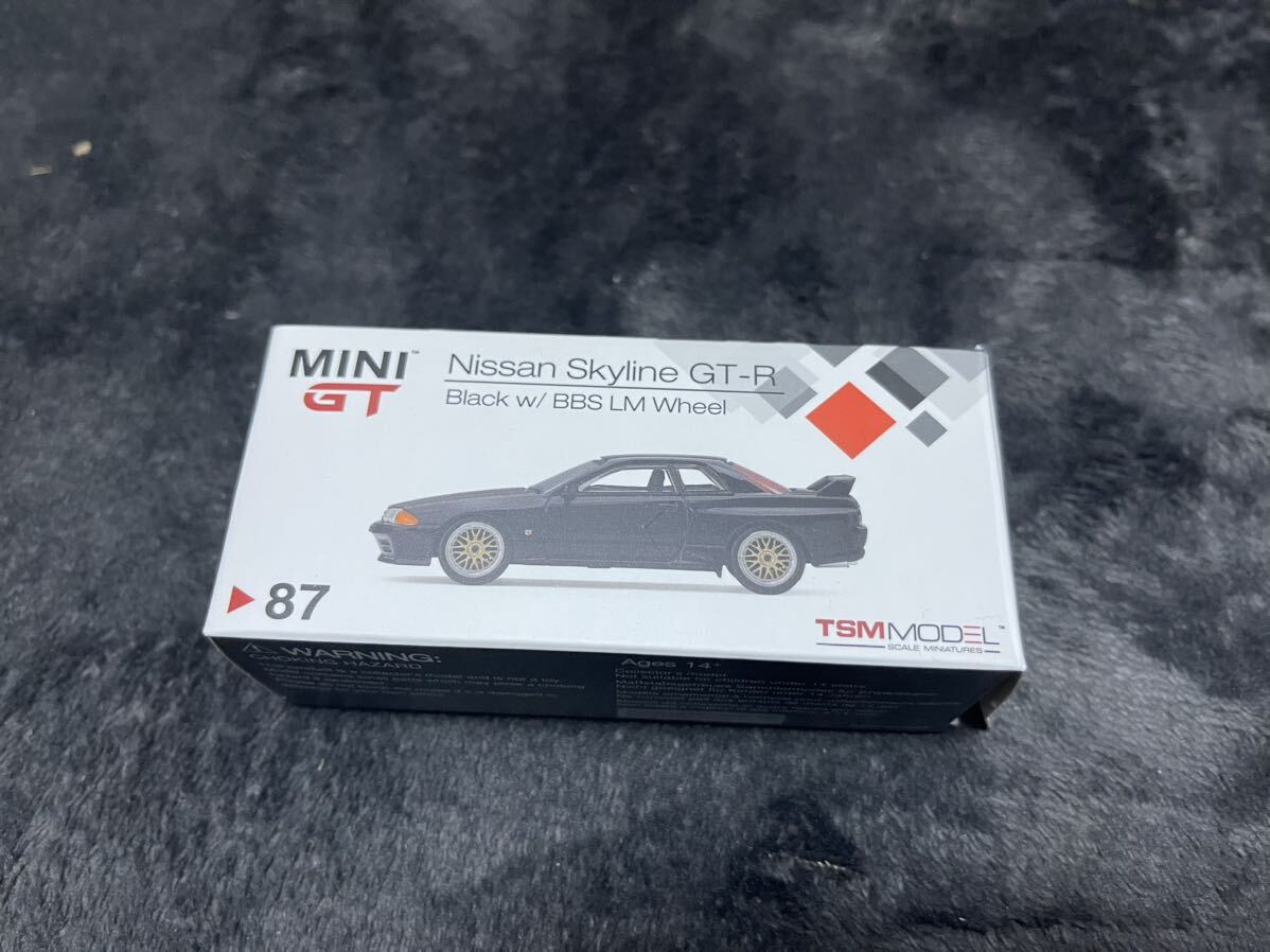 MINI GT R32 GT-R Black w/ BBS LM Wheel_画像2