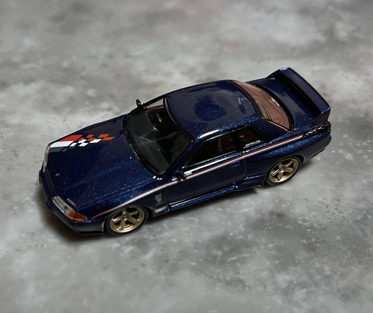MINI GT R32 GT-R Nismo S-Tune Dark Blueの画像1