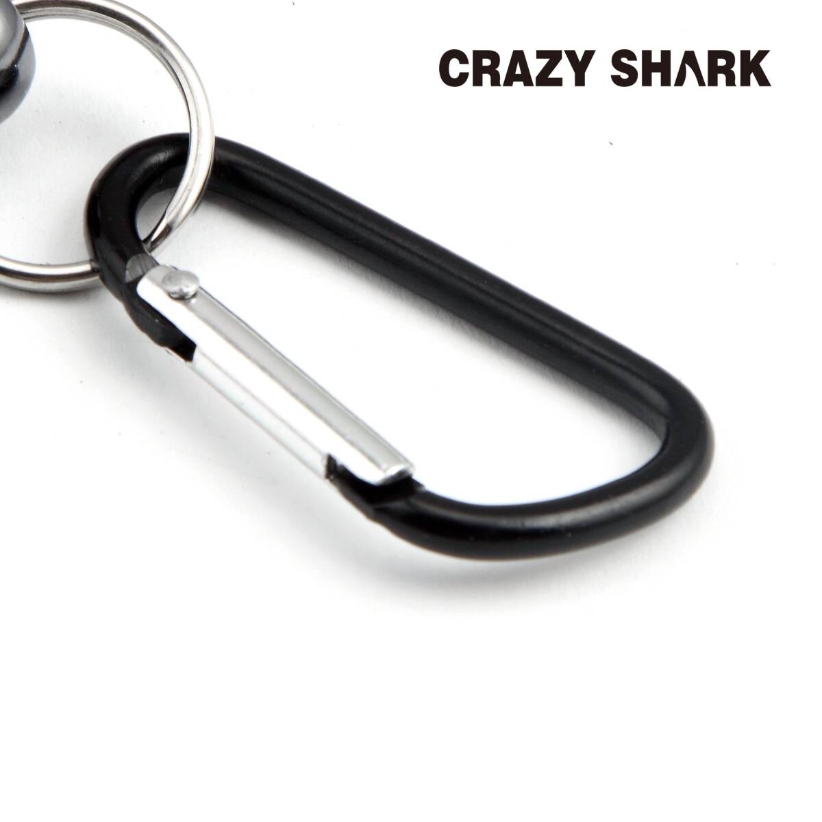 CRAZY SHARK マグネットリリーサー 超 強力 磁石 カラビナ 釣り マグネット 小型 軽量 ミニ ルアーホルダー磁気 強力磁石 荷重3.5kg 釣り_画像5