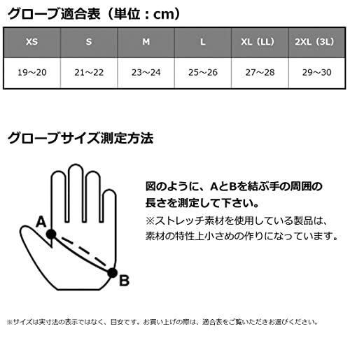 [ダイワ] アイスドライＲパッド付きグローブ 5本カット ＤＧ－2123 ボトムブラック 2XL_画像5