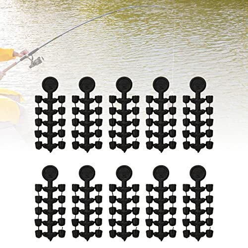 B Baosity 2x ゴムビーズ 鯉用 釣り針 長さのタックル 釣り具のターミナルエンド 釣り用, 4個_画像3