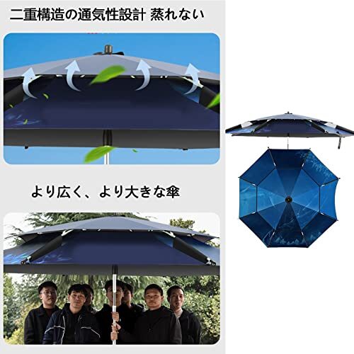パリコレクション ガーデンパラソル ビーチパラソル テラス 日除けパラソル 釣り傘 その他