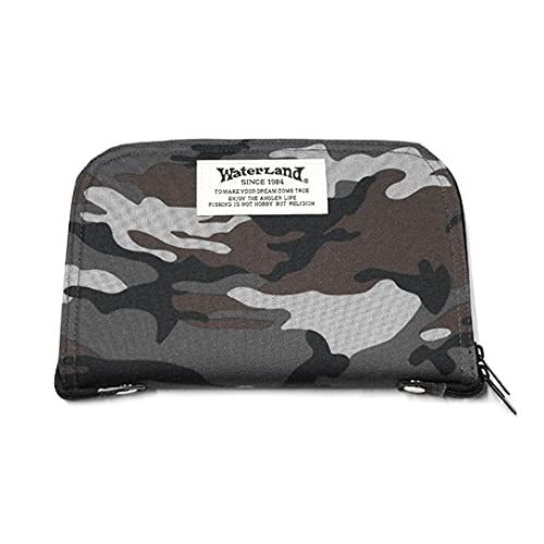 ウォーターランド スプーンワレット MEGAサイズ WaterLand SPOON WALLET ＃28 BLACK BLUE CAMO MEGAサイズの画像1