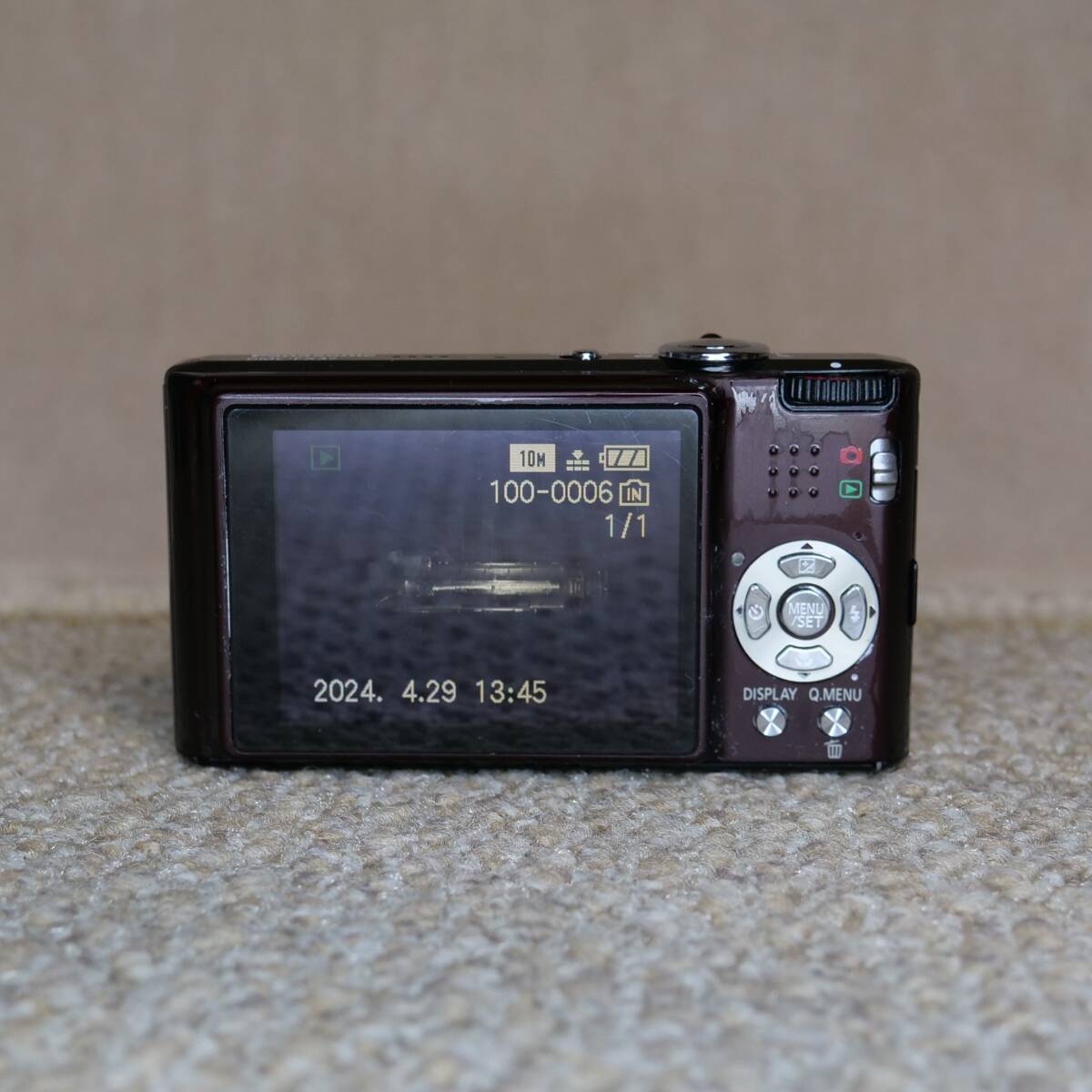 【赤外線改造カメラ938】Panasonic LUMIX DMC-FX37-T ＆ マリンケース 箱付きの画像5