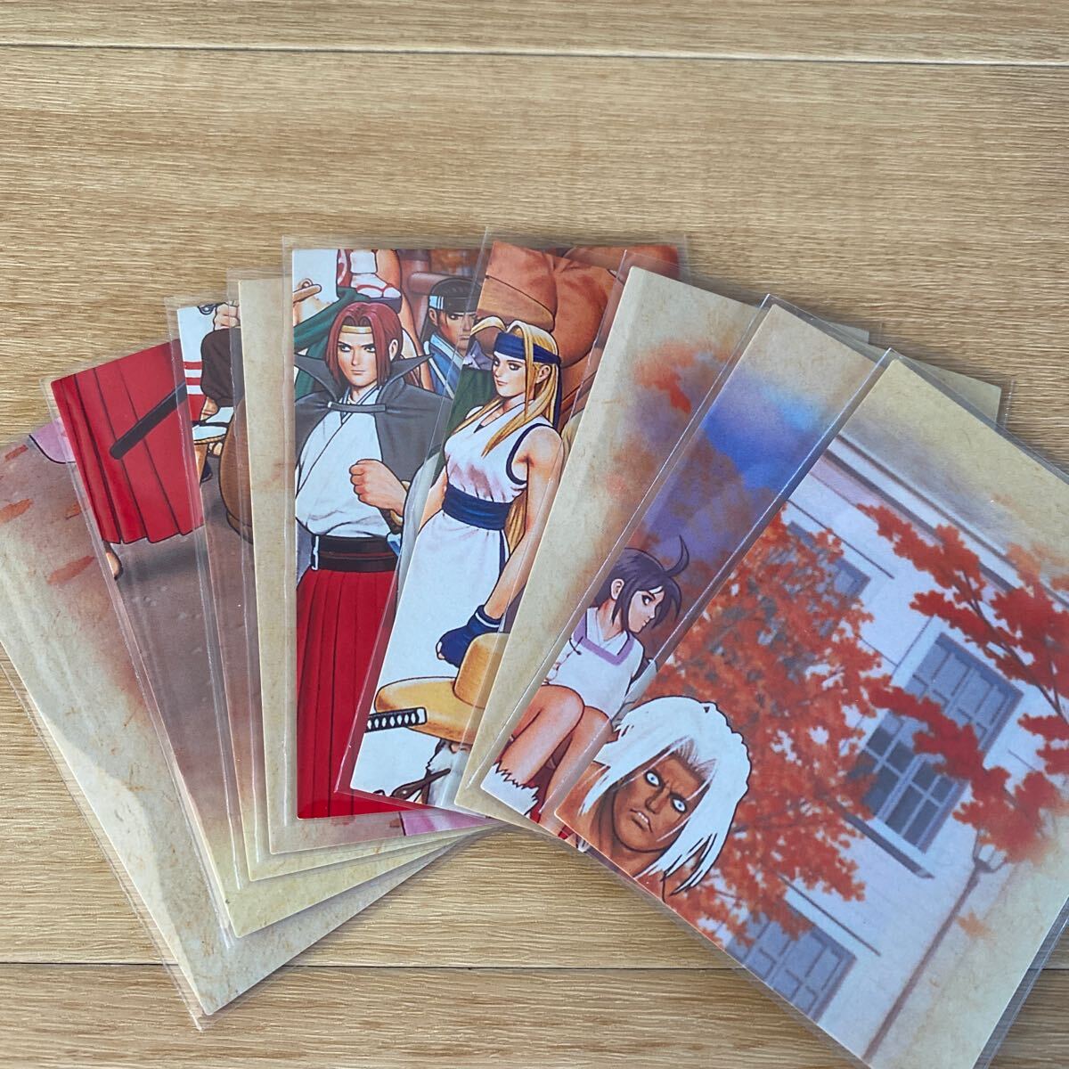 月華の剣士 カードコレクション SNKトレーディングカード パズルカード 全9種 一条あかり 雪 Neogeo ゲーム アニメ カードダス 並上品の画像10
