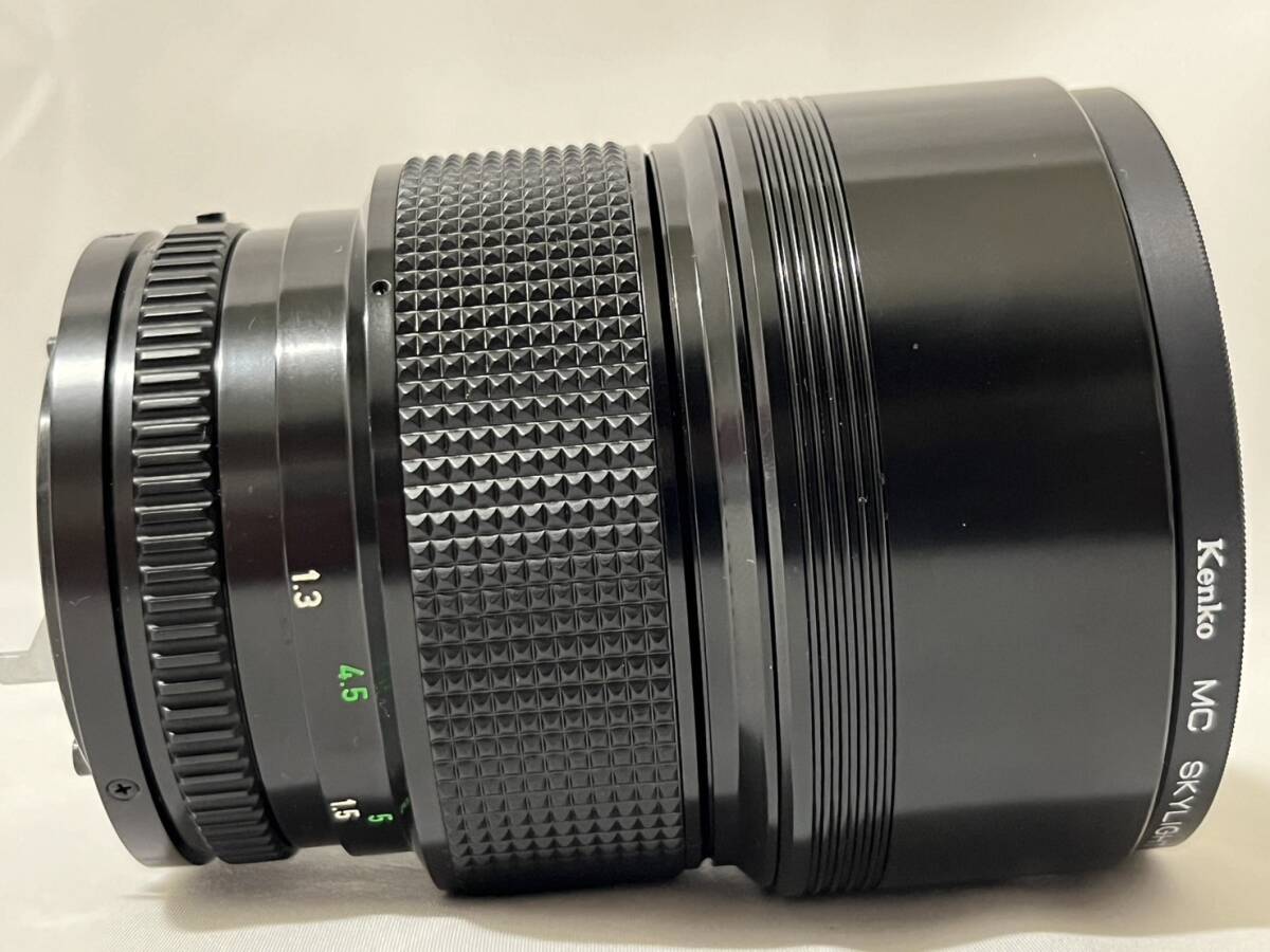 【AS 22375】１円スタート Canon キャノンレンズ CANON LENS FD 135mm 1:2 Kenko MC SKYLIGHT [1B] 72mm 動作未確認 中古 現状品の画像3