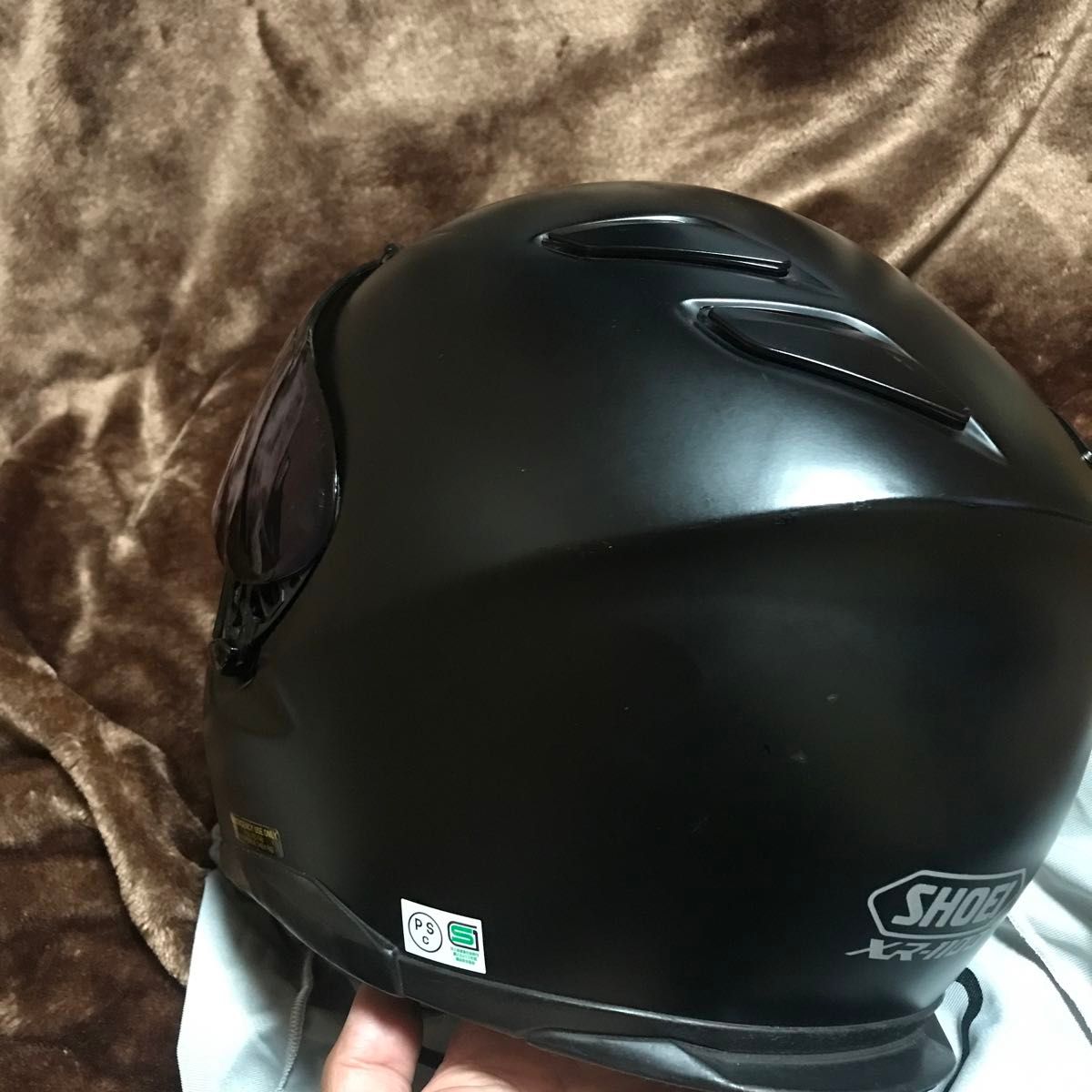 SHOEI フルフェイスヘルメット ミラーシールドショウエイ アライarai OGKカブトジェットヘルメットLサイズ