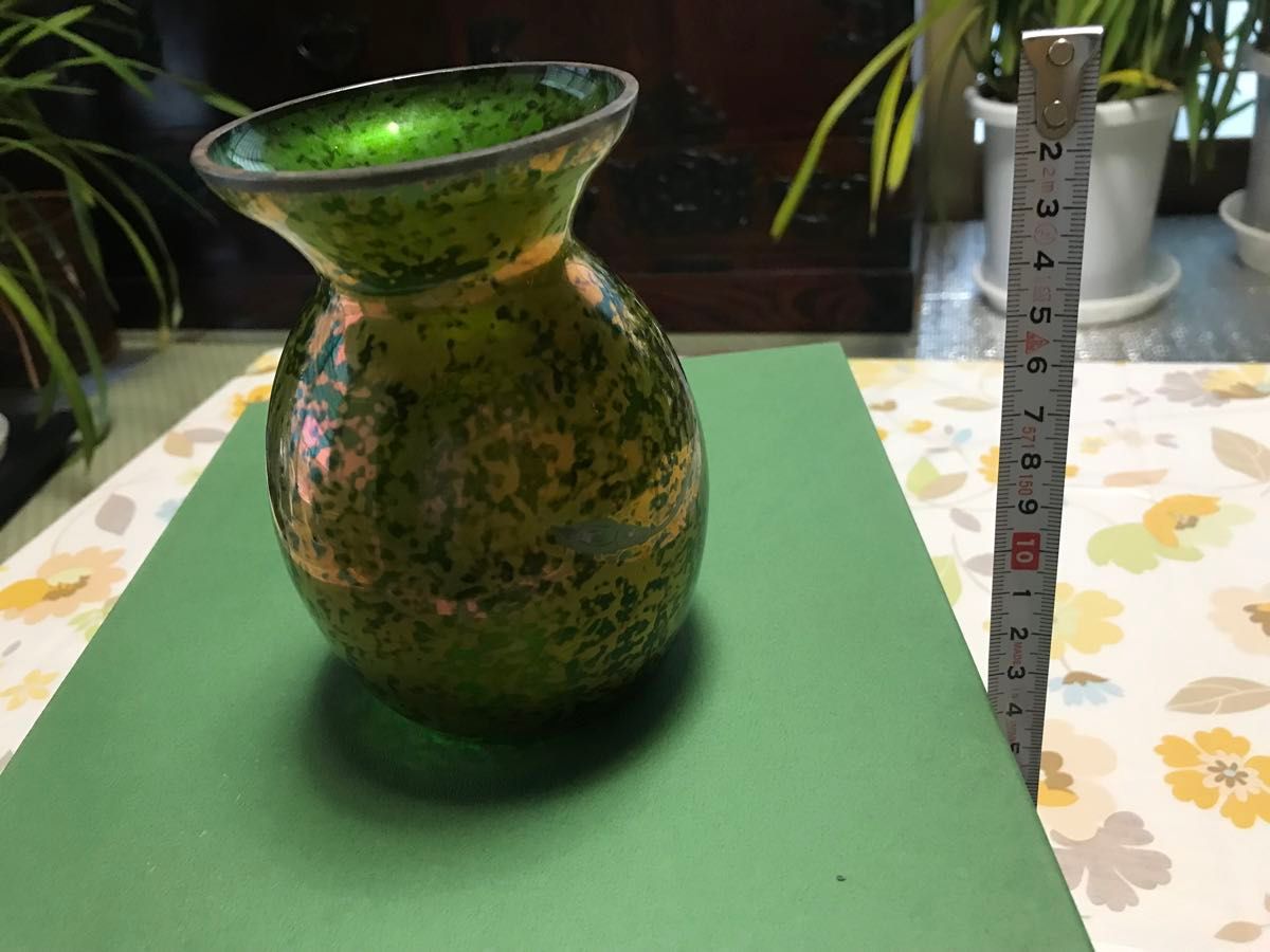 アンティークガラス花瓶