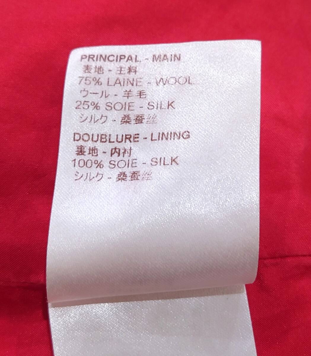  domestic regular goods LOUIS VUITTON Louis Vuitton wool silk monogram print short sleeves One-piece 34 Y-325821