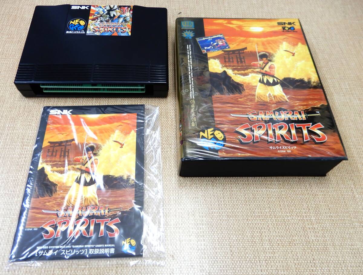 KB119/SNK サムライスピリッツ NEOGEO ROM SAMURAI SPIRITS ネオジオ_画像1