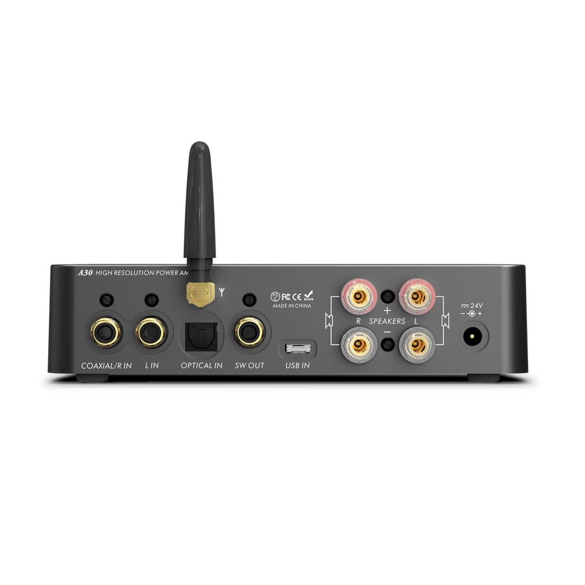 LOXJIE A30 power amplifier HI-FI stereo digital amplifier DAC headphone amplifier 
