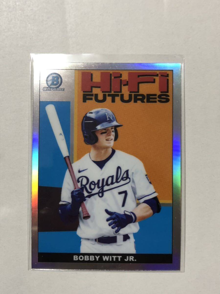 2022 Bowman #HIFI-5 Bobby Witt Jr. Hi-Fi Futuresの画像1