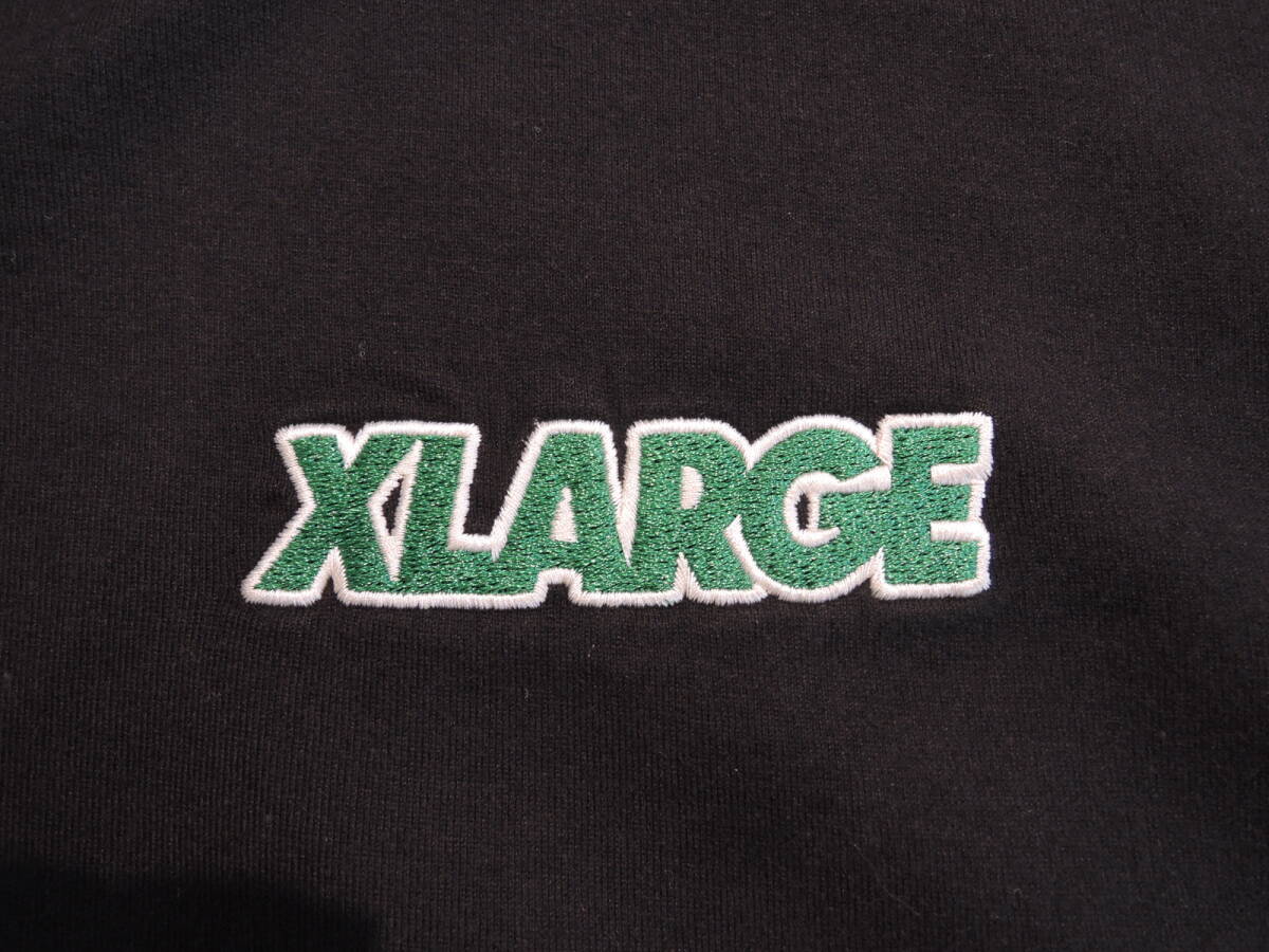 X-LARGE エクストララージ XLARGE STANDARD LOGO S/S TEE Lサイズ 黒 2024 最新人気品 送料\230~　_画像2