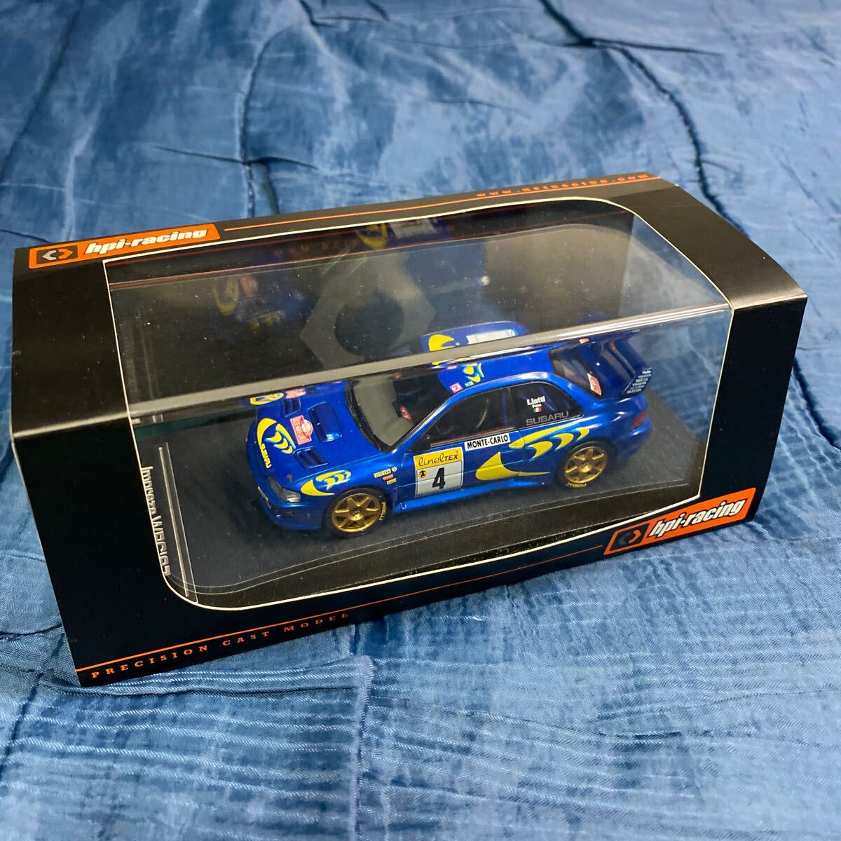 hpi racing 1/43 スバル インプレッサ WRC’97 #4 モンテカルロ 1997 ピエロ・リアッテイの画像9