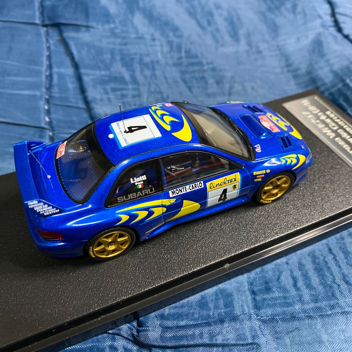 hpi racing 1/43 スバル インプレッサ WRC’97 #4 モンテカルロ 1997 ピエロ・リアッテイの画像5