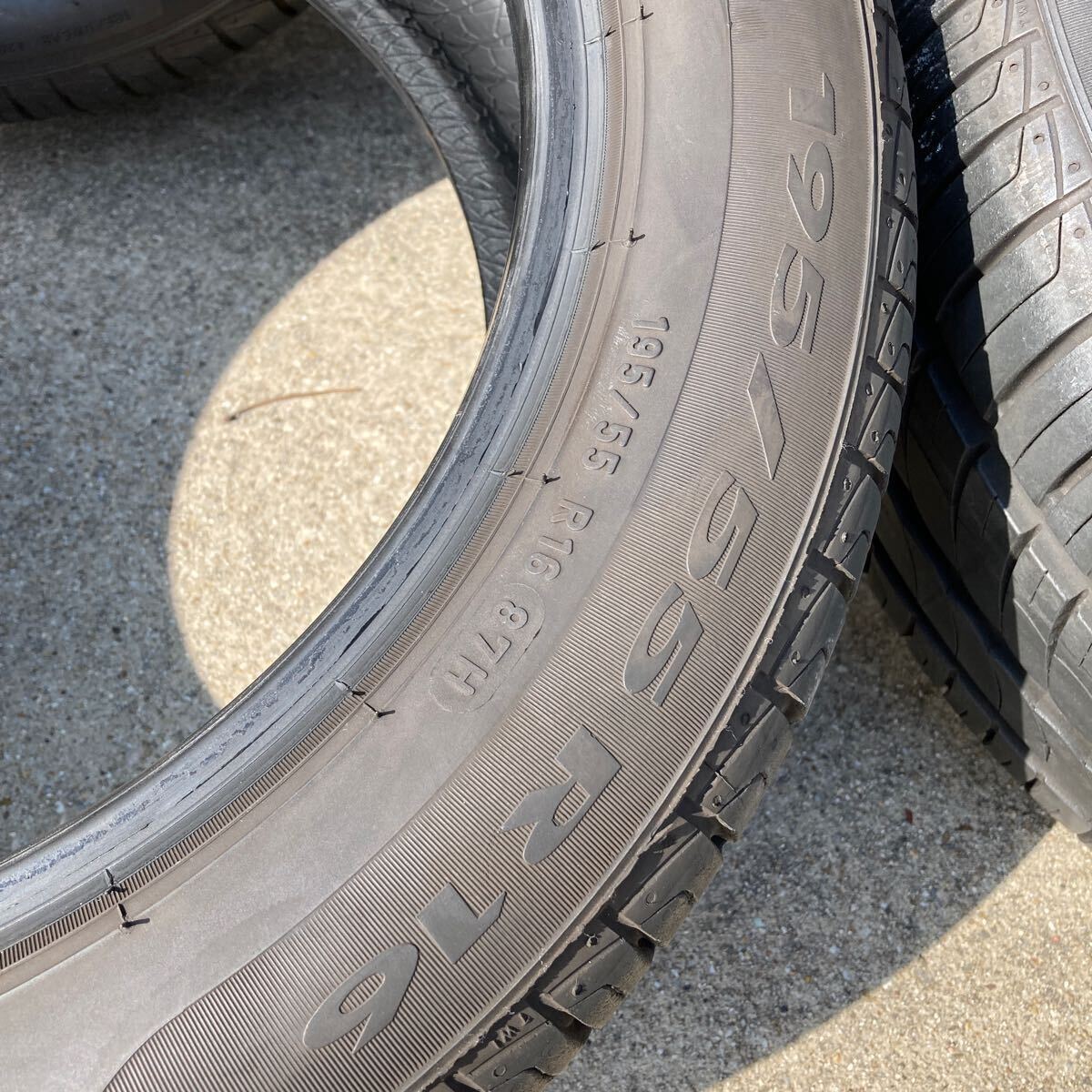 【送料無料】バリ山 21年製 PIRELLI ピレリ チントゥラートP1ヴェルデ 195/55R16 87H CintuRate P1 VERDE 4本 BMW MINI 承認タイヤの画像5