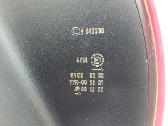 【Y0154】 美品 中古 5BA-177147M ベンツAクラス V177 A250 4MATICセダン 2021年3月 右 テールランプ テールライト A 177 906 72 00 即決_画像5