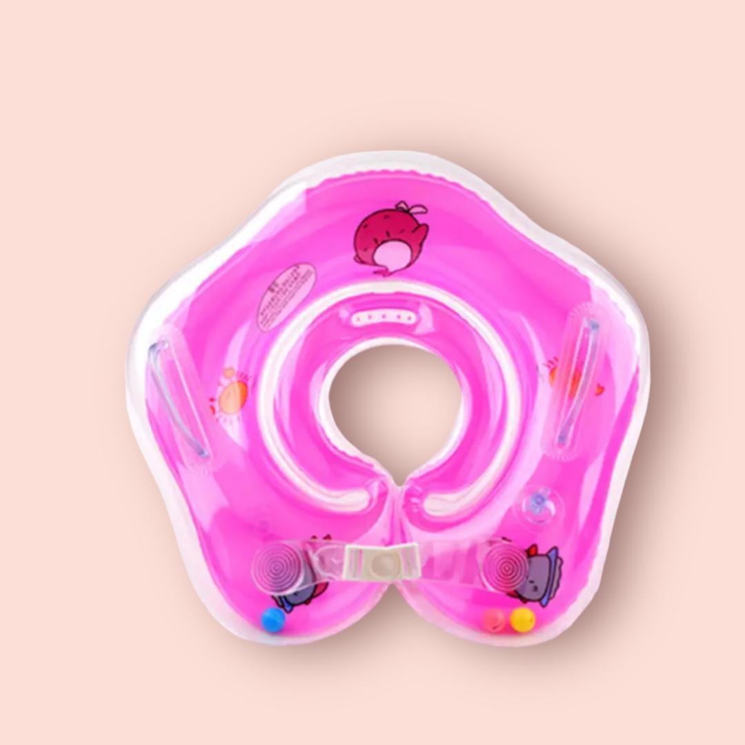  baby swim ring float . pink pool bath baby child Kids coming off wheel 