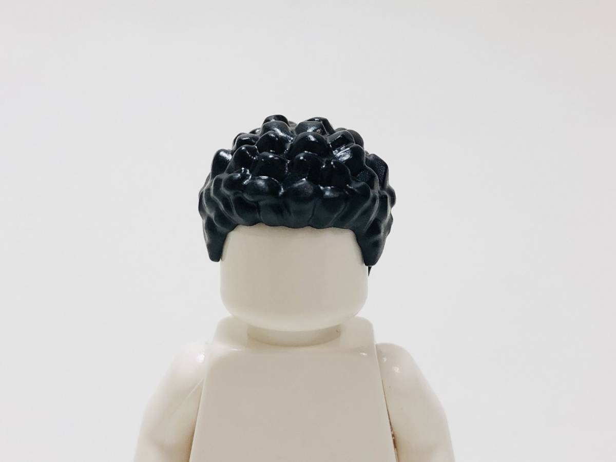 【新品未使用】レゴ LEGO ミニフィグ ヘアー ヘア ツンツンのパンチパーマの画像1