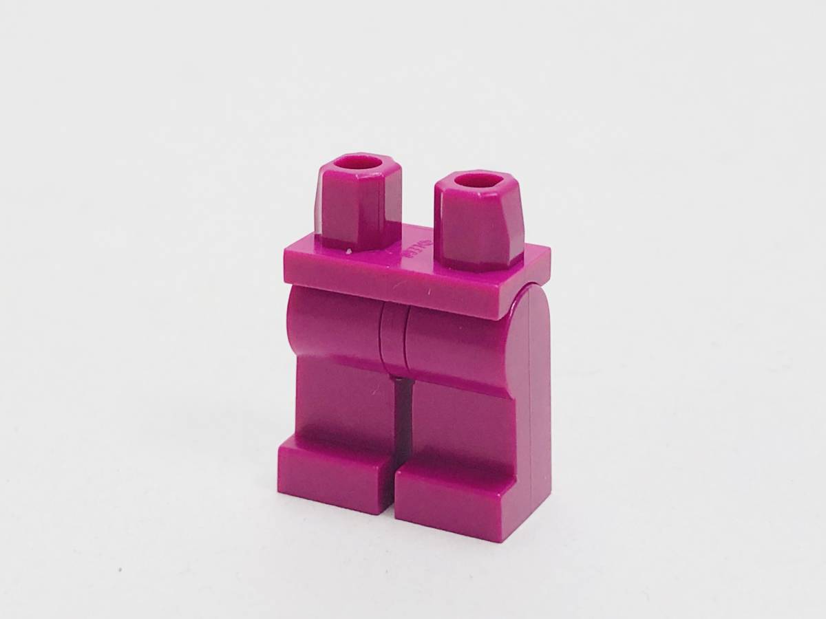 【新品未使用】レゴ　LEGO　ミニフィグ　レッグ　脚　足　マゼンダ　_画像1