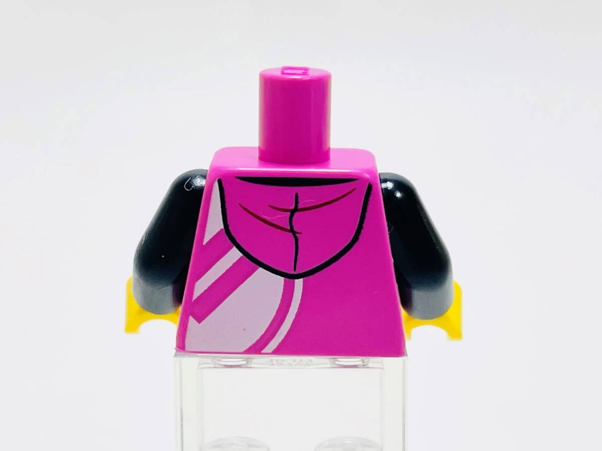 【新品未使用】レゴ LEGO ミニフィグ トルソー ボディ 151 パーカー ダークピンクの画像2