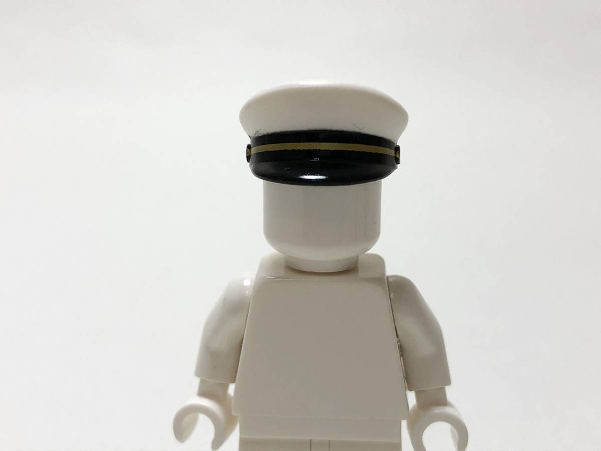 【新品未使用】レゴ　LEGO　ミニフィグ　帽子　ハット　キャプテンハット　機長_画像2