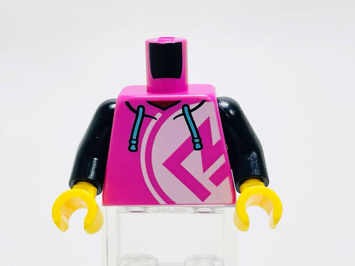 [ новый товар не использовался ] Lego LEGO Mini fig торс корпус 151 Parker темный розовый 