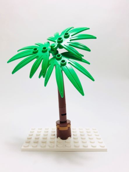 【新品未使用】レゴ LEGO 椰子の木 ヤシの木 パームツリーの画像1