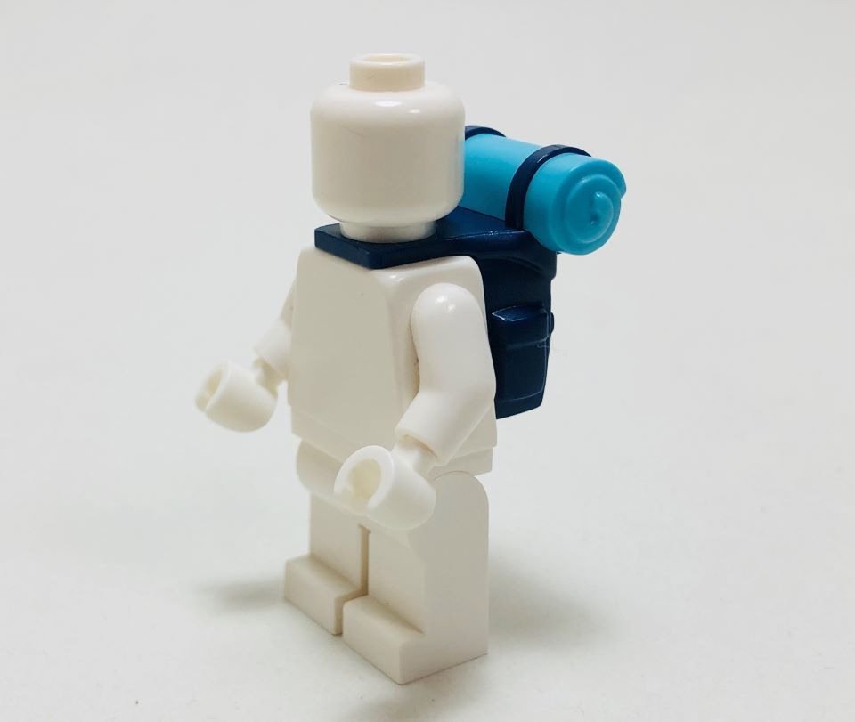【新品未使用】レゴ LEGO バックパック リュック ダークブルー ミディアムアズールの画像3