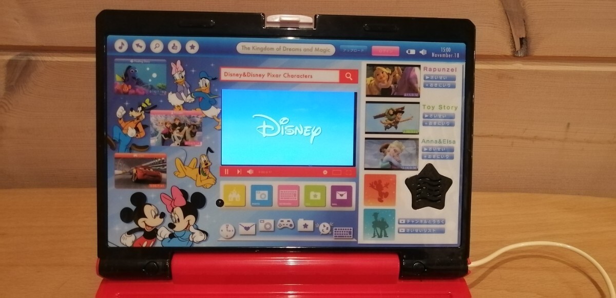  Disney & Disney piksa- герой one da полный Dream персональный компьютер Bandai BANDAI Disney персональный компьютер развивающая игрушка ребенок 